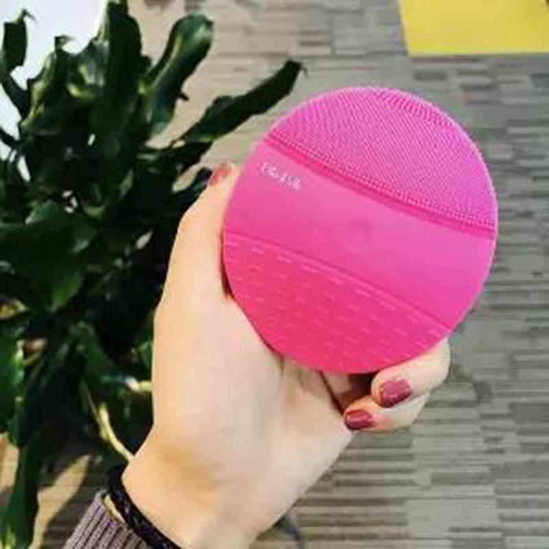 Silicone Face Cleansing Instrument Electric Washer Beauty Skin Care Facial Massage Blackhead Pore