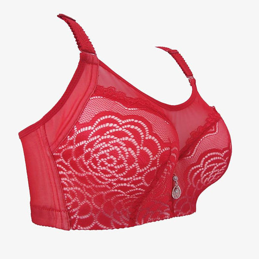 Underwear Women's No Steel Ring Bra Thin Gather Sexy Thickened Bra Tube Top Underwear Soft Gather Beautiful Back Bra