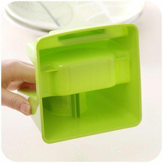 2pcs Multifunction Organizer Plastic Inserts Cover Lid Stand Holder Pot Pan Shelf Ladle Rack Spoon Rests