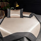 Three-piece Summer Skin-friendly Ice Silk Bed Sheet Mat Washable Non-slip Bedding Protection Cover