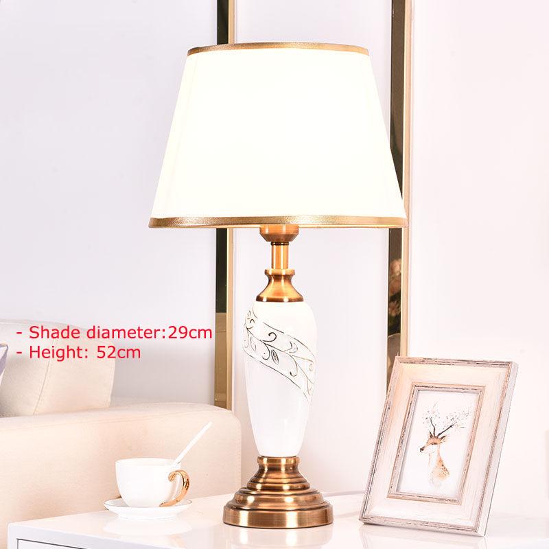 Modern Table Lamp Bedroom Bedside Creative Desk Lamp Light Simple Home Warm Retro Table Light