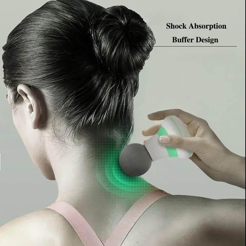 Mini Fascia Gun Muscular Relax Massager Multi-function Fitness Muscle Film Machine Gun Leg Shock