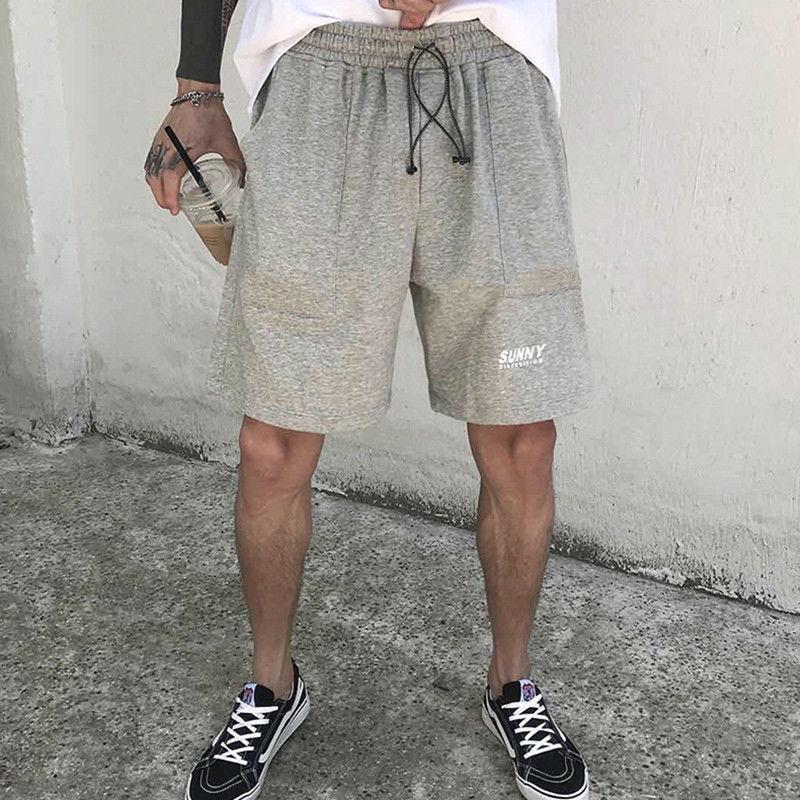 Summer Sports Shorts Loose Straight Leg Boys Casual All-match Five-point Pants