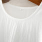 Pure Cotton T-shirt Women Summer Embroidered Art T-shirt Women Loose Top Three-quarter Sleeves Ethnic Style Bottoming Casual T-shirt