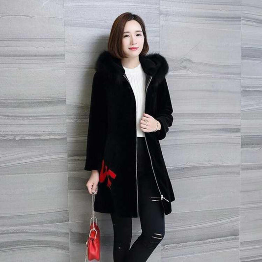 Fur Coat Plus Size Fleece Jacket Winter Coat Women Pockets Casual Teddy Coat Plush Outwear Overcoat