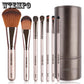 7 Pack Beginner Makeup Brush Set Animal Hair Makeup Tools Complete Shadow Brush Lip Powder Brush