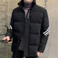 Cotton-padded Jacket Men's Winter Cotton-padded Jacket Hooded Padded Jacket Tooling Down Cotton Clothing Men's Thick Youth