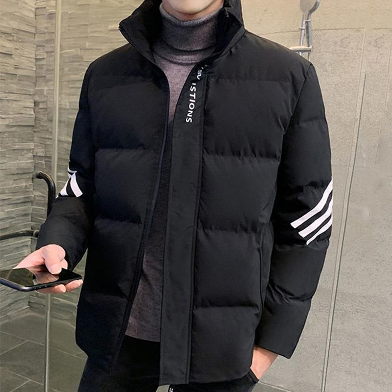 Cotton-padded Jacket Men's Winter Cotton-padded Jacket Hooded Padded Jacket Tooling Down Cotton Clothing Men's Thick Youth