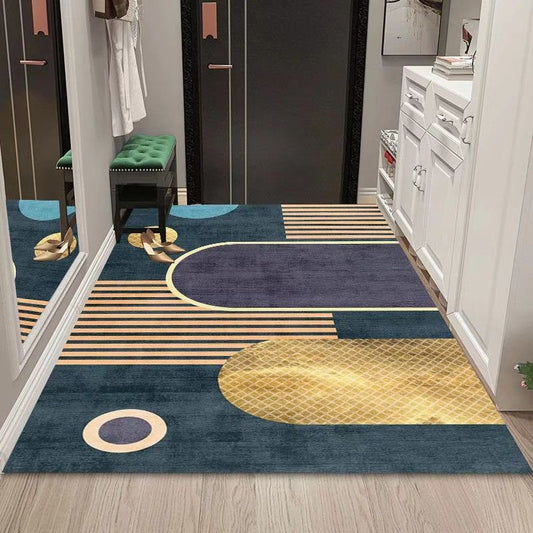 Door-to-door Light Luxury Door Mat Living Room Large Carpet Coffee Table Mat Kitchen Bathroom Anti-slip Carpet Bedside Mat
