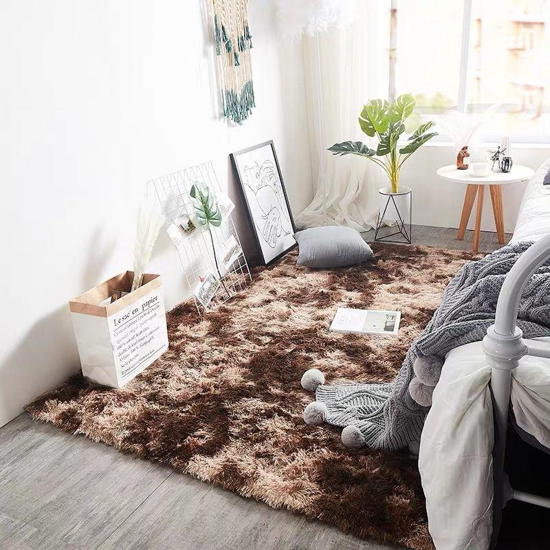 Plush Living Room Carpet Bedroom Bedside Blanket Nordic Home Room Full of Cute Mats