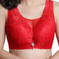 Large Size Bras No Steel Rings Gather Tube Tops Full Cups Receiving Side Breasts Hollow Thin Mould Cups Breathable Anti-sagging Bra