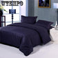 Polyester Elk Pattern Duvet Pillow Quilt Cover Sheet Cases Bedding Set 1.5m-2.0M