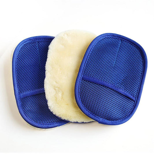 Car Wash Wool Gloves Velvet Thickening Plus Velvet Wool Velvet Cleaning Gloves