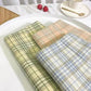 Retro Plaid Skirt Women's Summer Safety Panty Lining Plaid High Waist Bag Hip Skirt College Style All-match Thin Short Skirt