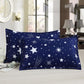 Two Pieces of Genuine Household Low Pillows with Zipper Removable and Washable Pillow Core One Adult Student Single Pillow Set, Free Pillowcase