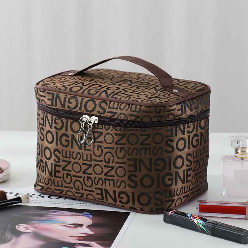 Cosmetic Bag Large-capacity Fashion Portable Large Cute Women's Wash Bag Travel Carry-on Storage Box