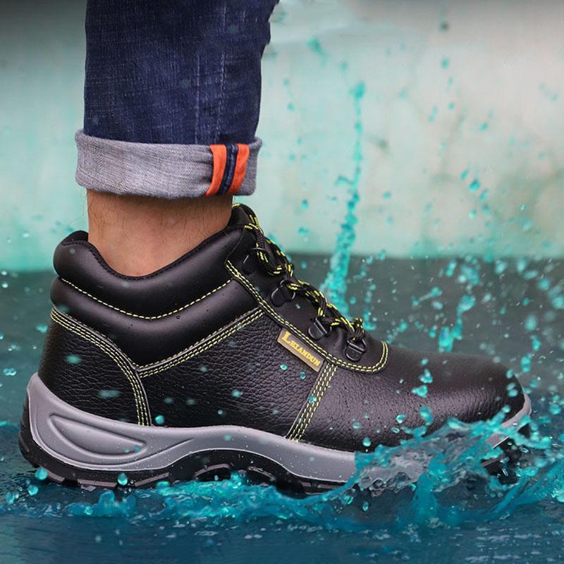 Anti-smash Anti-stab Safety Shoes Anti-static Insulating Non-slip Work Shoes Steel Toe Cap Protective Shoes