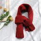 Winter Woolen Scarf Hand-woven Bib Warmth and Thickening Women's Versatile Dual-use Bibs for Lovers