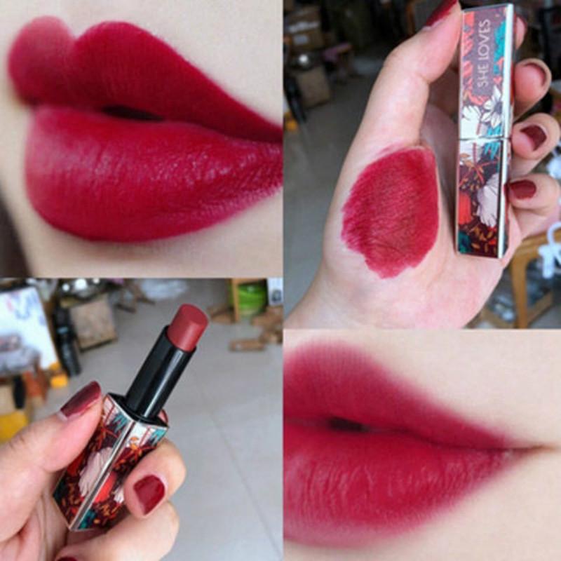 Sexy Matte Lipstick Makeup 6 Color Nude Long Lasting Pigment Waterproof Nutritious Velvet Lips Stick