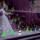 Happy Christmas tree wall stickers living room bedroom window glass door decorative wall stickers
