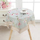 Tablecloth Round Tea Table Cloth Household Bedside Table Cover Towel Fresh Tablecloth Living Room Rectangular Tablecloth