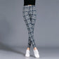Yoga Casual Leggings Stretch Pants Wear Vertical Stripes Street Style Pants