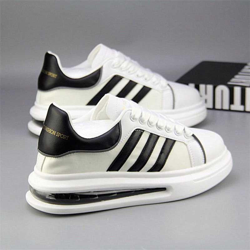 Plus Size 35-44 Summer Men Air Cushion Sneakers Basketball Shoes Lightweight Breathable Running Shoes Deodorant Tennis Shoes