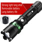 Flashlight Strong Light Rechargeable Long-range 5000 Ultra-bright Zoom Outdoor Self-defense Household LED Xenon Lamp Special Forces