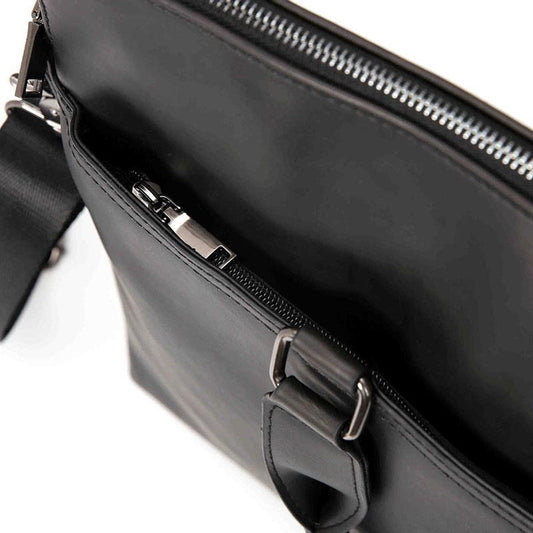 Business Briefcase Men Retro Leather Large Capacity Crossbody Bags Waterproof Handbag Computer Bag
