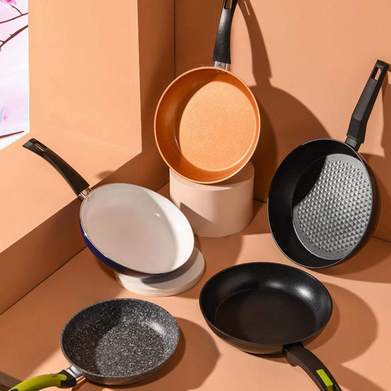 Pancake Household Flat-bottomed Non-stick Pan Multi-function Frying Pan Induction Cooker Gas Universal Cookware