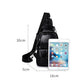 Chest Bag Men Multi-pocket Headphone Hole Messenger Bag Outdoor Leisure Sports Shoulder Bag