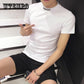 T Shirt Mens  Striped streetwear T-shirts letter print hip hop Tee Short Sleeve High Quality