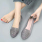 Mesh Sandals Women Summer All-match Comfortable Soft Sole Large Size Women's Shoes Flat Hollow Single Shoes