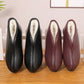 Cotton Shoes Men's Winter Women's Cotton Shoes Leather Cotton Shoes Plus Velvet Waterproof Non-slip Soft Sole Shoes for The Elderly