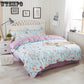 4pcs Bedding Sleep Set Quilt Duvet Cover Pillowcase Comfortable Bedroom Supplies