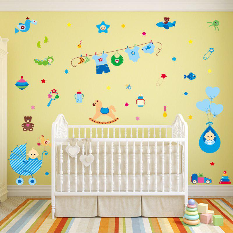 Stickers Warm Baby Room Wall Stickers Kids Room Bedroom Home Decoration Art Wall Stickers