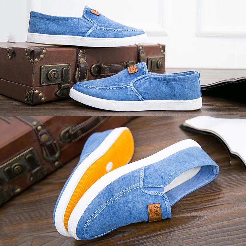 Spring Sports Leisure Breathable Men's Shoes All-match Old Beijing Cloth Shoes Lazy Men's Work Shoes