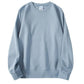 Healthy Sweatshirts Full Color Cotton Round Neck Sweater Pure Color Casual Sports Long-sleeved Tops Autumn