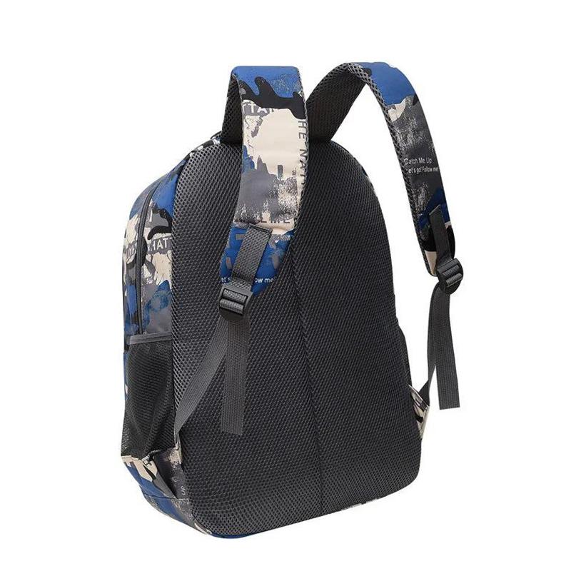 Backpack High School Junior High School Students Schoolbag Men's Trend Korean Leisure Travel Large-capacity Computer Bag
