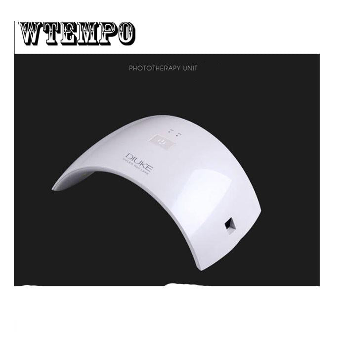 Nail Dryer 24W LED Lamp Nail Dryer 13LEDs for Curing All Gels Manicure Nail Art Gel Polish Varnish