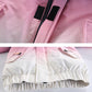 Girls' Warm Cotton Coat Winter Clothing Plus Velvet Thickening Girls Windproof Padded Jacket