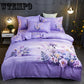 Bedding set Skin cotton duvet cover set Twin Full Queen Size Quilt cover Bed Sheet Pillowcase