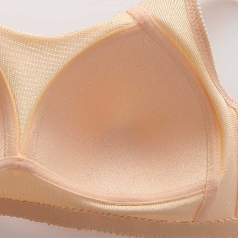 Adjustable Shoulder Straps Large Size Thin Adjustable Side Closure Anti-sagging Anti-glare No Steel Rings Gathering Shaped Comfortable Bra