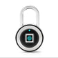 Fingerprint Padlock Intelligent Small Lock Dormitory Cabinet Lock Password Fingerprint Anti Theft Lock Warehouse Gym Fingerprint Padlock