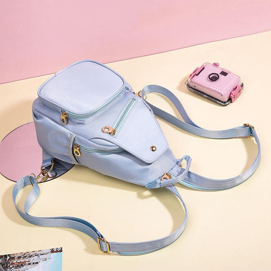 Women's Korean Casual Chest Bag, Chest Messenger Bag, Fashionable Multi-purpose Ladies Small Backpack