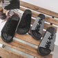 Roman Style Slippers Female Korean Version of The Society Wear Flat Sandals and Slippers Female Students All-match Summer Beach Shoes