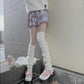 Daily JK Loli White Heap Stack Socks Winter Warm Knitting Sink Lolita Soft Girl Over Kneepath Thick Socks