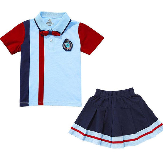 Kindergarten Uniforms Summer Clothes Big Class Graduation Photo Performance Clothes Primary School Uniforms, Sports Games Teacher Group Clothes
