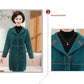 Mom Wears Autumn and Winter Imitation Fur Mink Velvet Jacket All-match Mid-length Large Size Middle-aged and Elderly Women's Western Style Coat