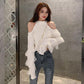 Autumn and Winter Korean Sweater Sexy Slim Jacket Fashion Urban Women's Top